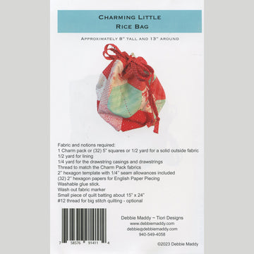 Charming Little Rice Bag Pattern