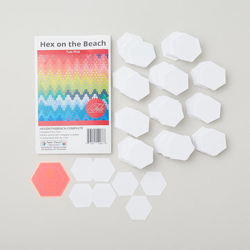 Tula Pink Hex on the Beach Quilt Pattern with Template