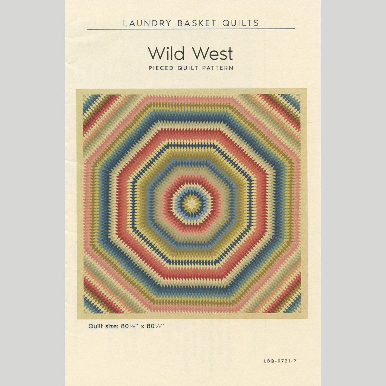 Wild West Quilt Pattern