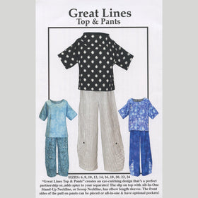 Great Lines Top & Pants Pattern