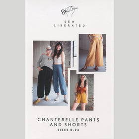 Chanterell Pants and Shorts Pattern - Size 0 - 24