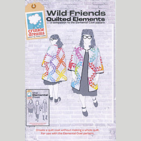 Wild Friends Quilted Elements Coat Pattern