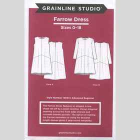 Farrow Dress Pattern - Sizes 0 - 18