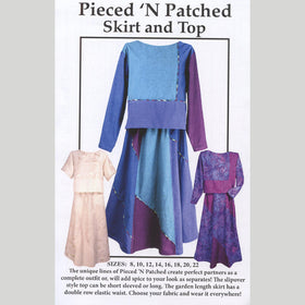 Pieced 'N Patched Skirt and Top Pattern