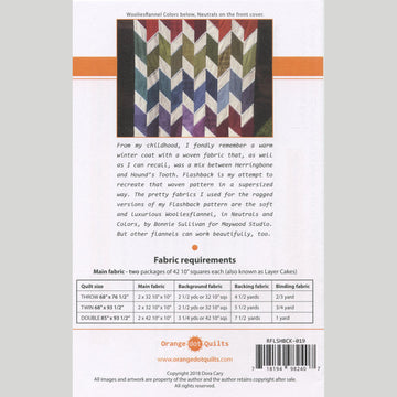 Ragged Flashback Quilt Pattern