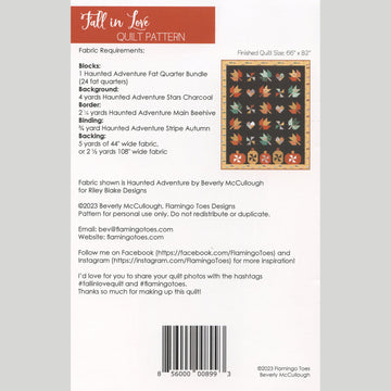 Fall in Love Quilt Pattern