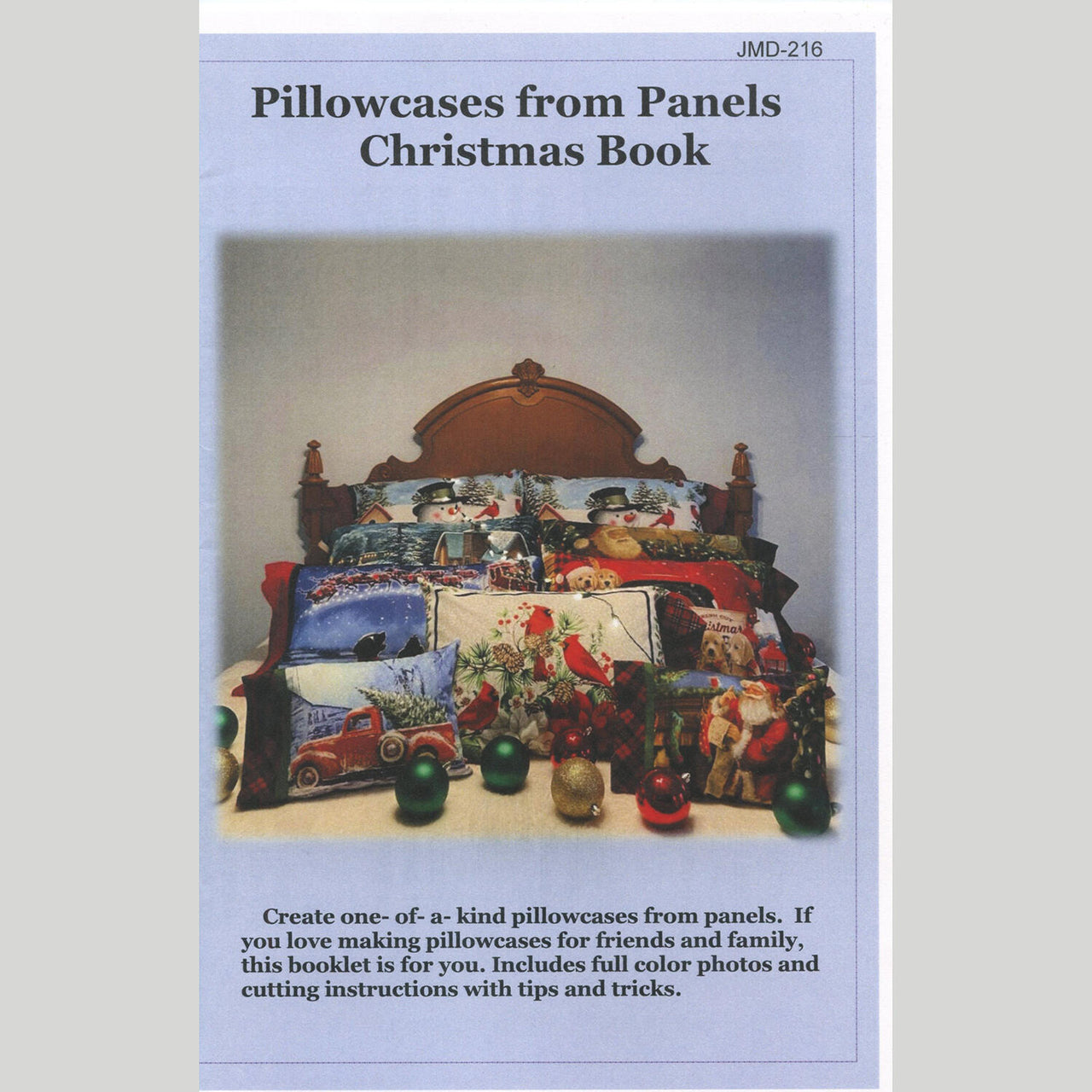 Pillowcases from Panels Christmas Pattern