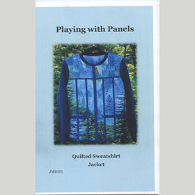 Playing with Panels Quilted Sweatshirt Jacket Pattern
