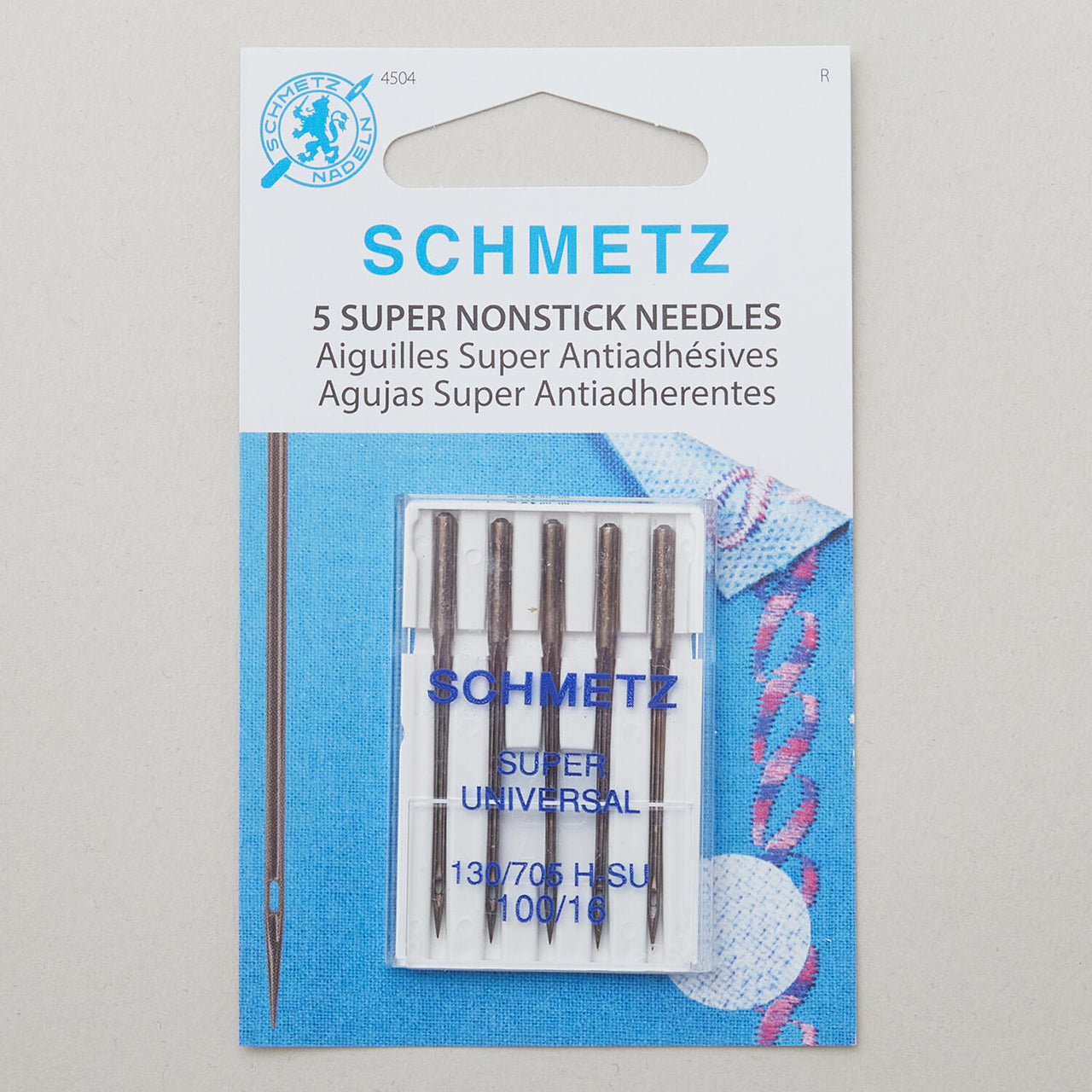 Schmetz Super Nonstick Needles - Size 100/16
