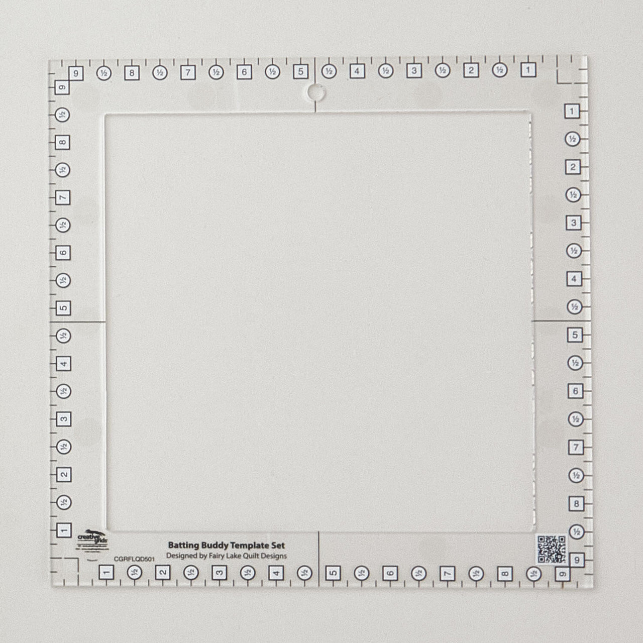 Creative Grids Batting Buddy Template Set