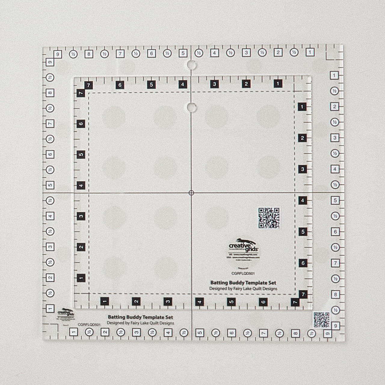 Creative Grids Batting Buddy Template Set