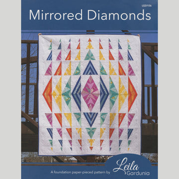 Mirrored Diamonds Quilt Pattern