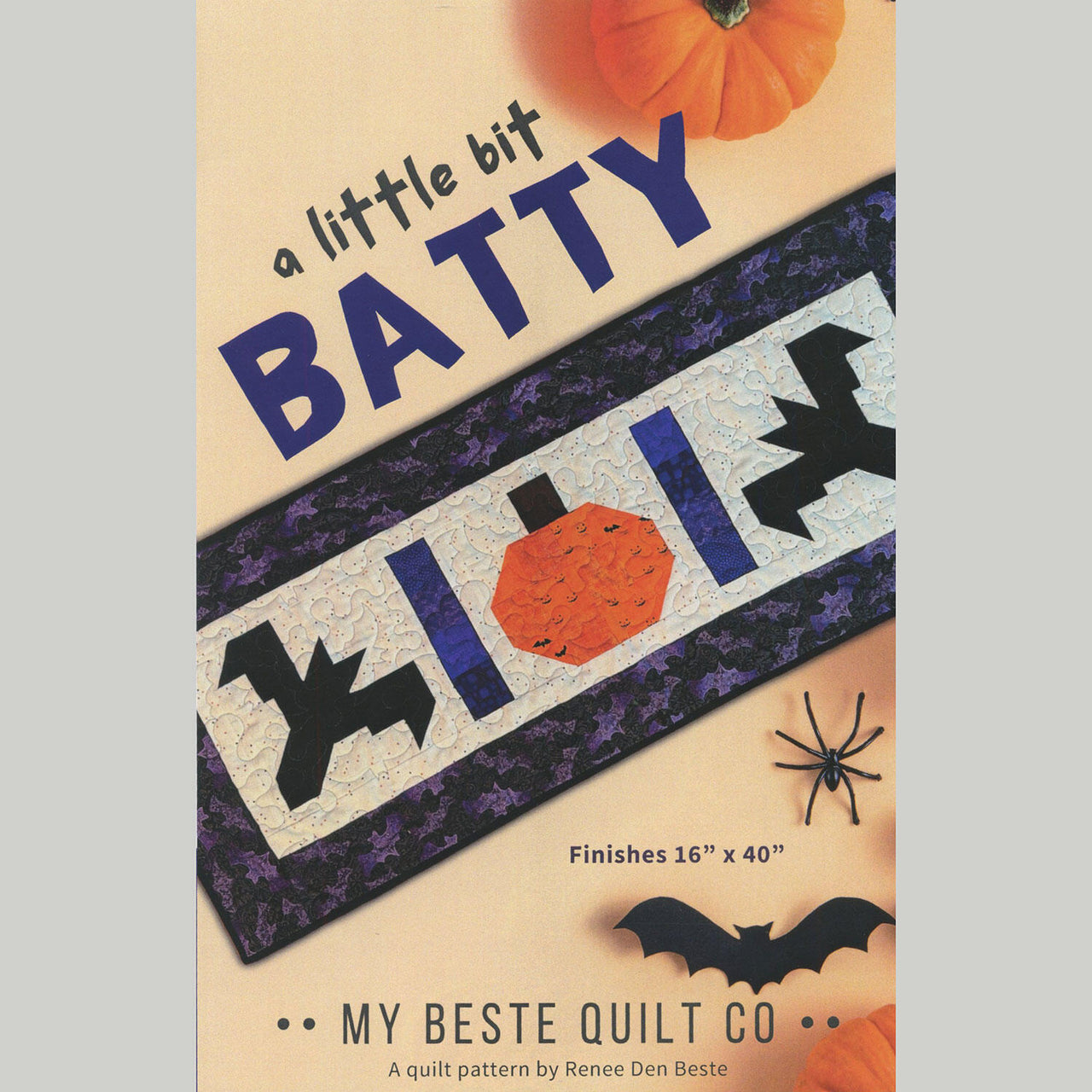 A Little Bit Batty Table Runner Pattern