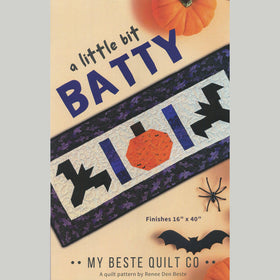 A Little Bit Batty Table Runner Pattern