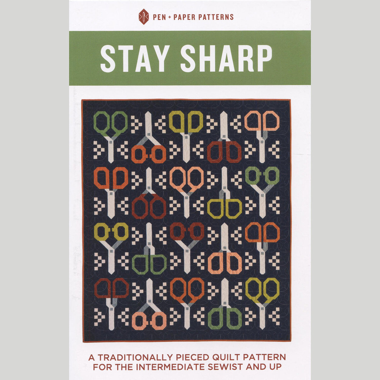 Stay Sharp Quilt Pattern
