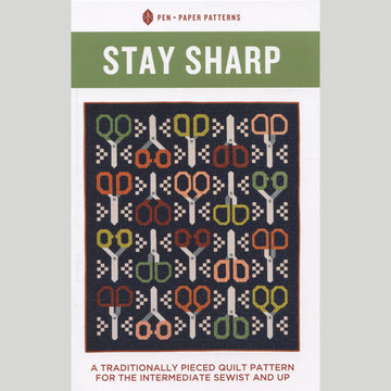 Stay Sharp Quilt Pattern