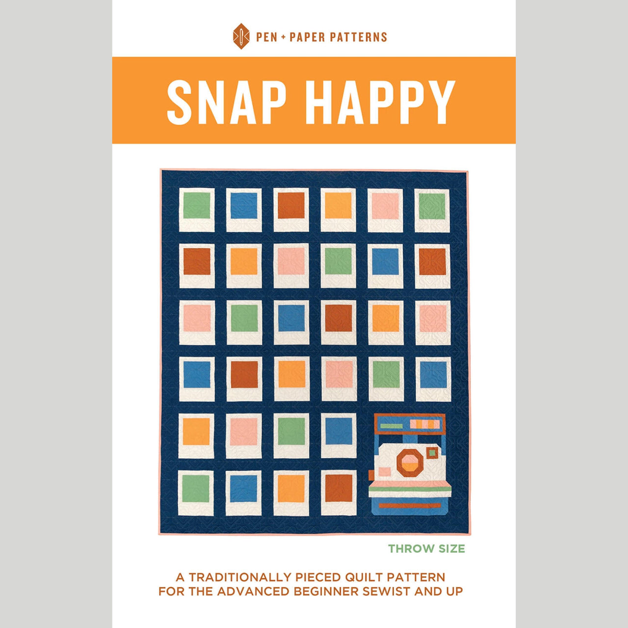 Snap Happy Quilt Pattern