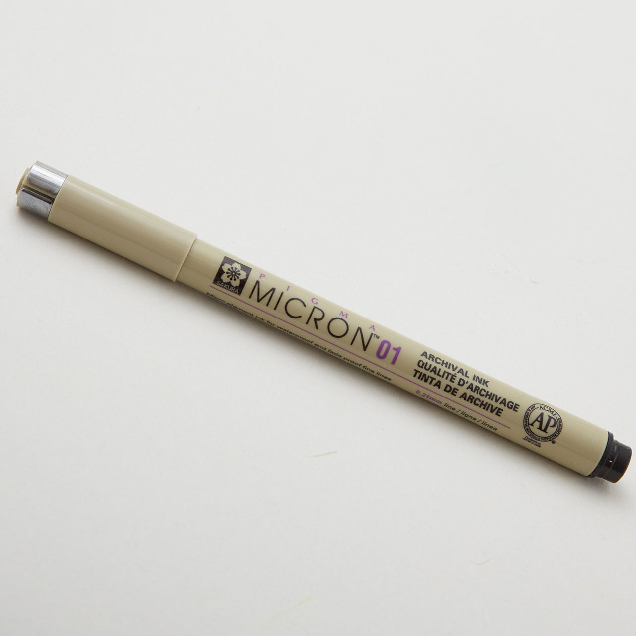 Pigma Micron 01 Pen .25mm Black