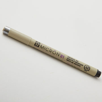 Pigma Micron 01 Pen .25mm Black
