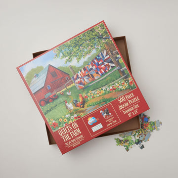 Quilts on the Farm Puzzle