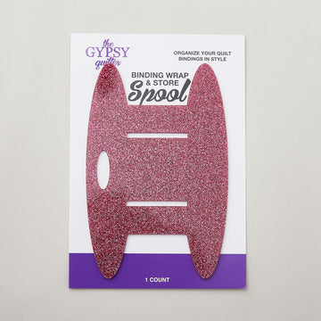 Binding Wrap and Store Spool - Dark Pink