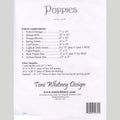 Poppies Wall Hanging Pattern