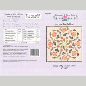 Harvest Medallion Wall Hanging Pattern