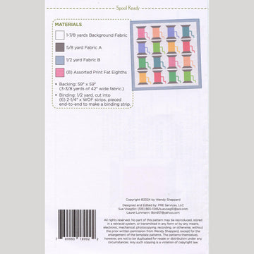 Spool Ready Quilt Pattern