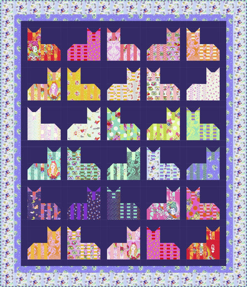 Cheshire Cats - Diva Free Quilt Pattern