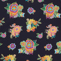 Fantasticats - Hidden Cats Black Metallic Yardage