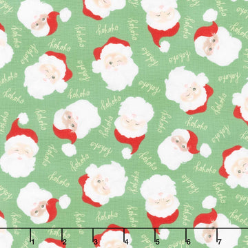 Santa Paws - Santas Green Yardage