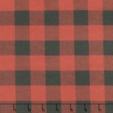 Living The Dream Flannel - Plaid Red Yardage