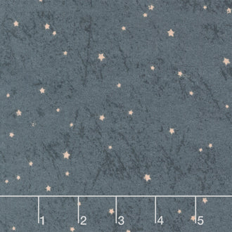 Living The Dream Flannel - Stars Light Navy Yardage