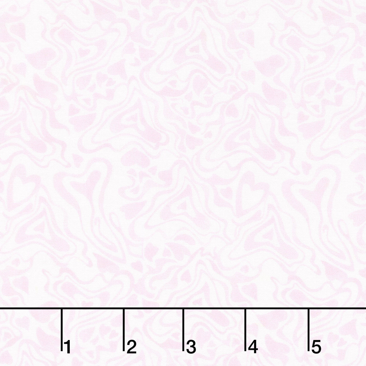 Love Matters - Tonal Hearts Light Pink Yardage