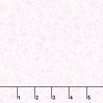 Love Matters - Tonal Hearts Light Pink Yardage