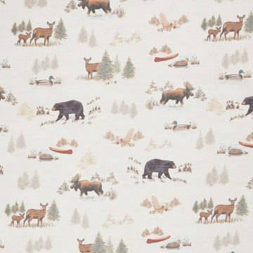 Lake & Lodge - Toile Cream Yardage
