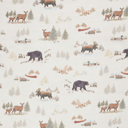 Lake & Lodge - Toile Cream Yardage