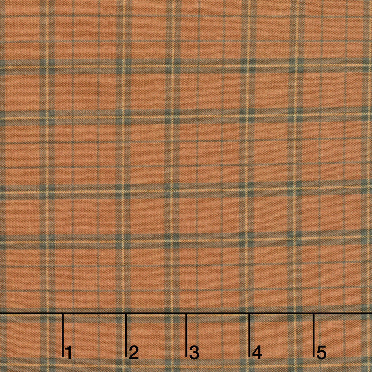 Lake & Lodge - Plaid Dark Rust Yardage