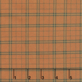 Lake & Lodge - Plaid Dark Rust Yardage