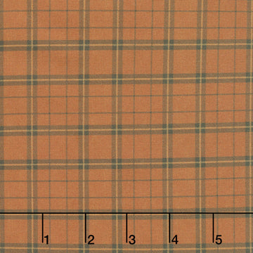 Lake & Lodge - Plaid Dark Rust Yardage