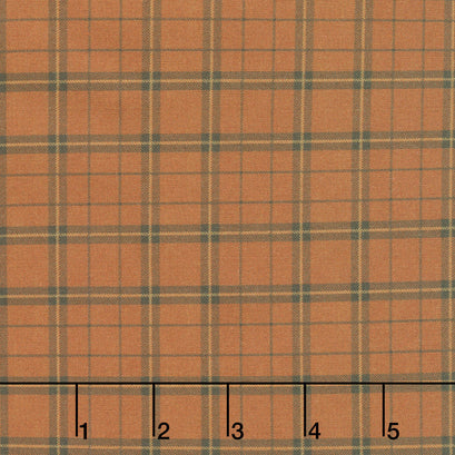 Lake & Lodge - Plaid Dark Rust Yardage