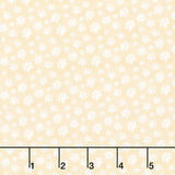 Homebodies - Paw Prints Light Gold Yardage