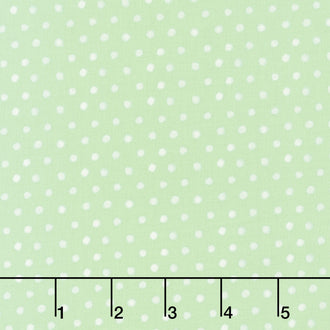 Spring Cheer - Dots Olive Yardage