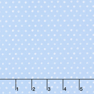 Spring Cheer - Dots Denim Yardage