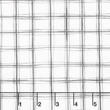 Lemon Zest - Plaid White Yardage