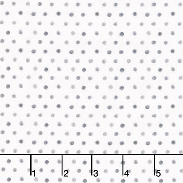 Lemon Zest - Dot White Yardage