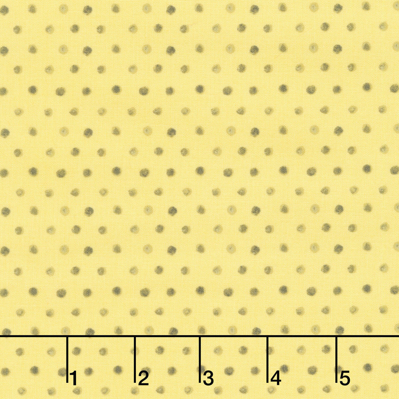 Lemon Zest - Dot Yellow Yardage