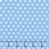 Americana - Stars Denim Digitally Printed Yardage