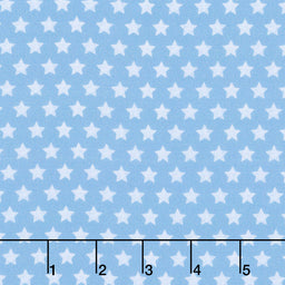 Americana - Stars Denim Digitally Printed Yardage