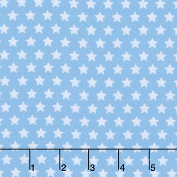 Americana - Stars Denim Digitally Printed Yardage